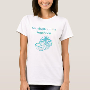 Strand-Thema-Damen T-Shirt