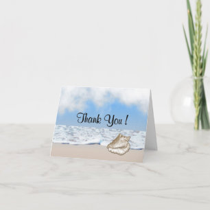 Strand-Thema Danke Leer Innenseite