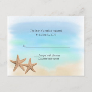 Strand-Thema UAWG Karten