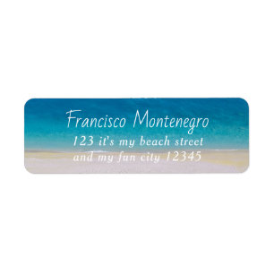 Strand Themed Ocean Minimal dekorativ Einfach Cool