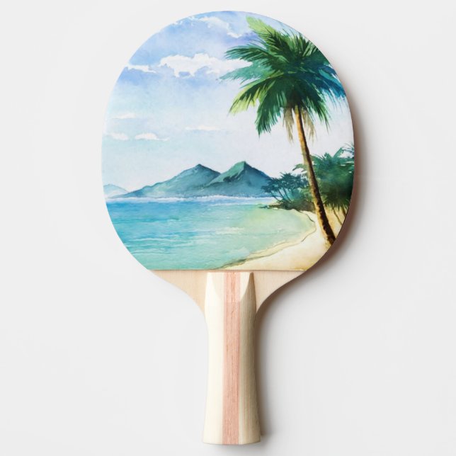 Strand Tischtennis Schläger (Vorderseite)