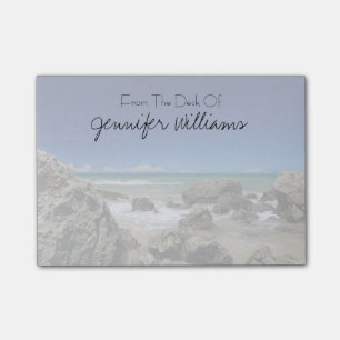 Strand   Trancoso, Bahia-Staat Rios DA Barra, Post-it Klebezettel