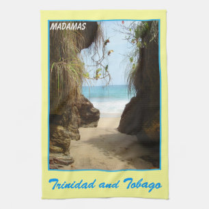 Strand Trinidad und Tobagos Madamas Küchentuch