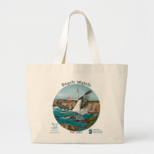 Strand-Uhr-Tasche-- NordküsteOsprey Jumbo Stoffbeutel
