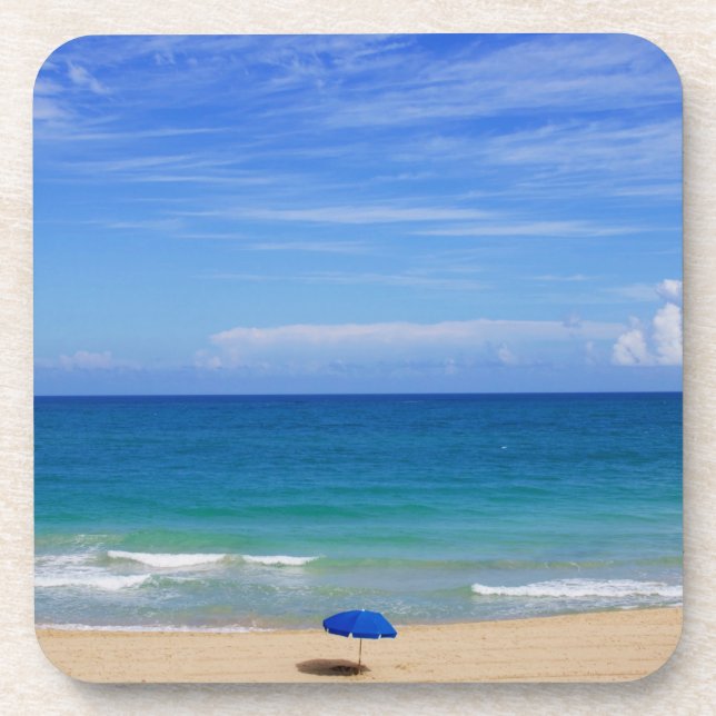 Strand Umbrella Untersetzer (Vorderseite)