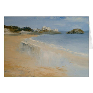 Strand und feuchter Sand