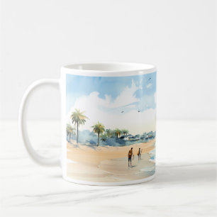 Strand und Meer Kaffeetasse