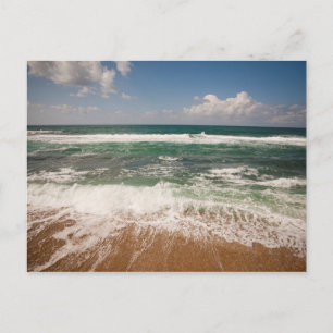 Strand und Meereslandschaft Postkarte