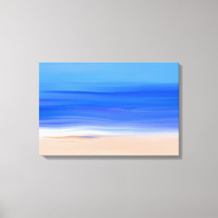 Strand und Ozean Ölgemälde Leinwanddruck