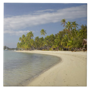 Strand und Palmen, Plantation Island Resort Fliese
