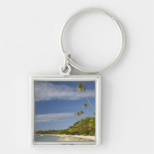 Strand und Palmen, Plantation Island Resort Schlüsselanhänger