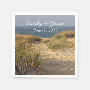 Strand und Sanddünen Serviette