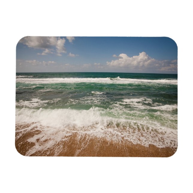 Strand und Seelandschaft Magnet (Horizontal)