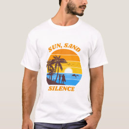 Strand Urlaub Minimalistisch T-Shirt
