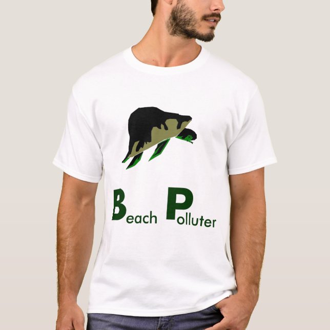 Strand-Verschmutzer - wir müssen BP boykottieren T-Shirt (Vorderseite)