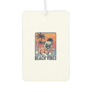 Strand-Vibes-Mops im Vintage-Schnitt Design_1 Autolufterfrischer