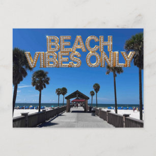 Strand-Vibes-Only-Postkarte Postkarte