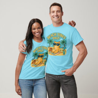 Strand-Vibes-T-Shirt - Cooles Sommer-Design T-Shirt