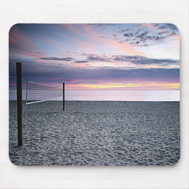 Strand-Volleyball Mousepad (Vorne)