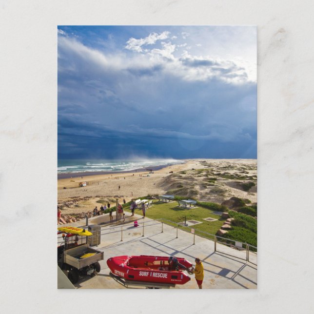 Strand von Birubi 3 Postkarte (Vorderseite)