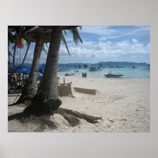 Strand von Boracay Poster (Vorne)