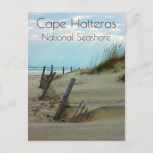 Strand von Cape Hatteras National Seashore, NC Postkarte