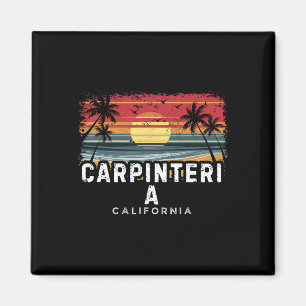 Strand von Carpinteria Kalifornien Surfbrett Stran Magnet