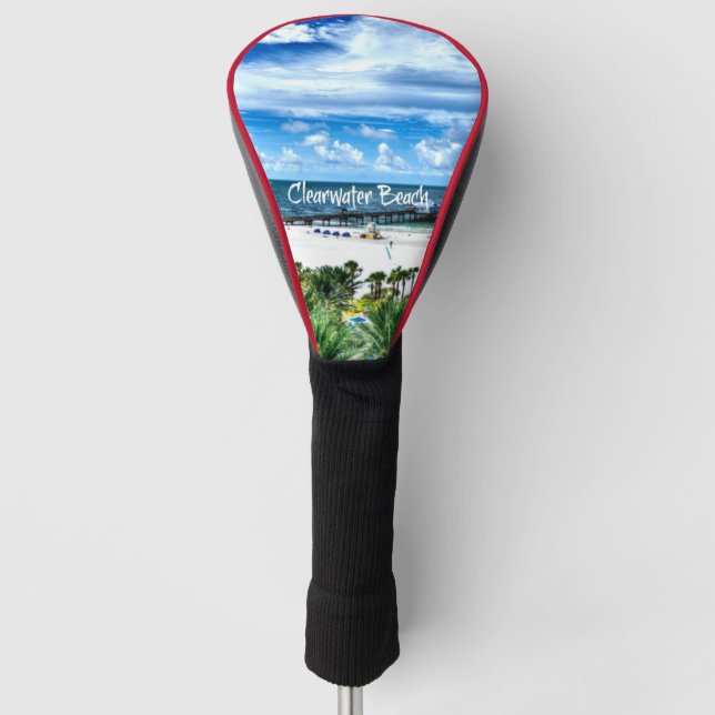 Strand von Clearwater, Reiseziel Golf Headcover (Vorderseite)