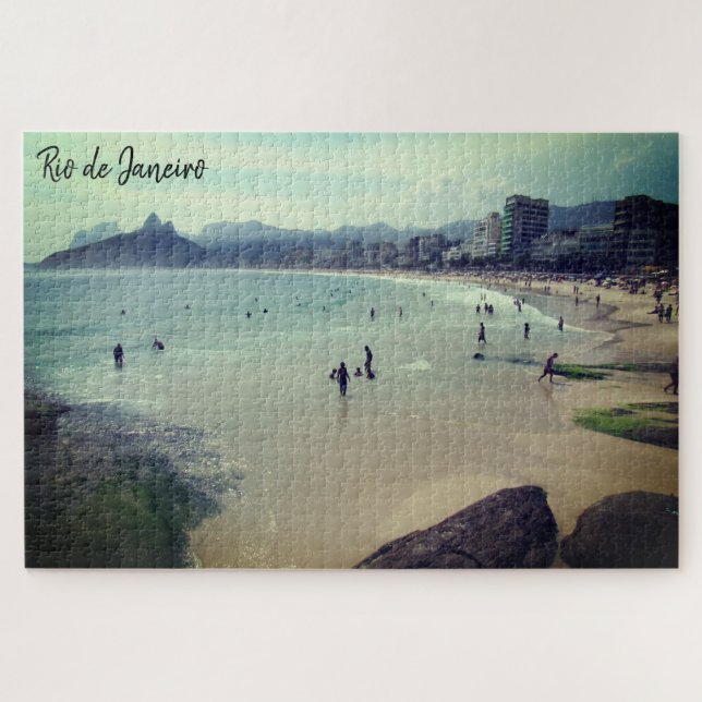 Strand von Copacabana Puzzle (Horizontal)