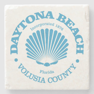 Strand von Daytona (Muschel) Steinuntersetzer
