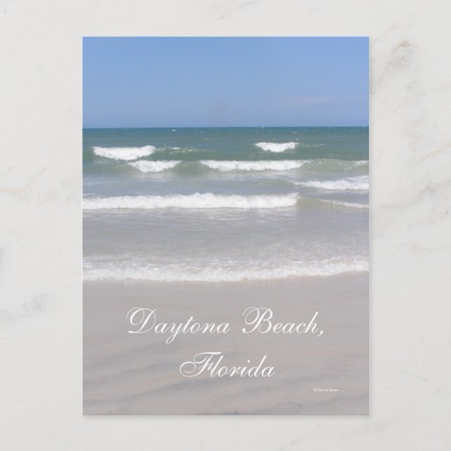 Strand von Daytona Postkarte (Vorderseite)