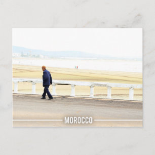 Strand von Essaouira, Marokko Postkarte