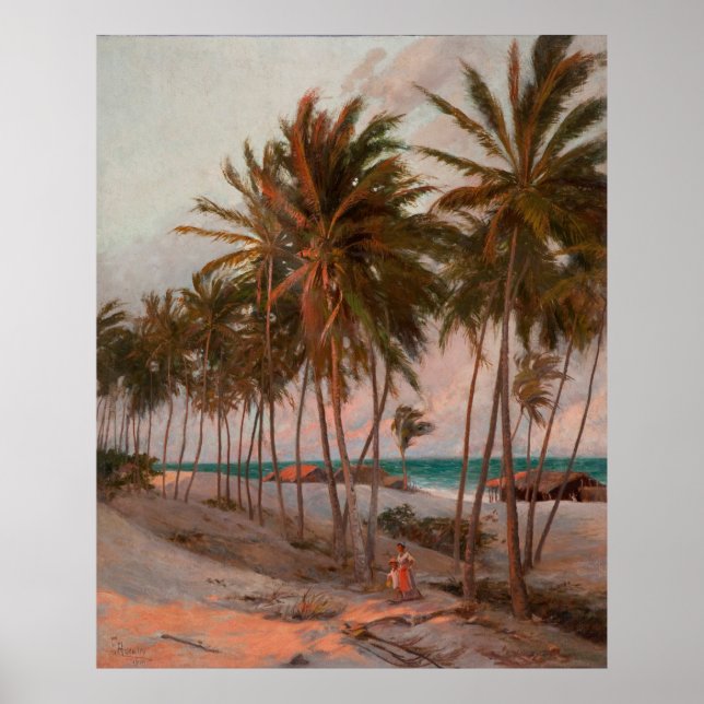 Strand von Fortaleza Poster (Vorne)