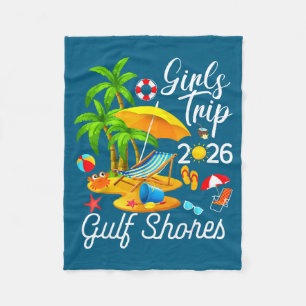 Strand von Gulf Shores Alabama Sommer Kunstwerk Fleecedecke