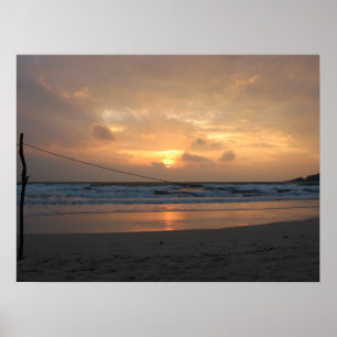 Strand von Hat Rin bei Sonnenaufgang ... Koh Phang Poster