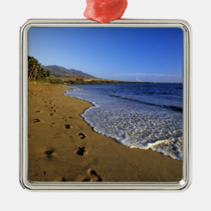 Strand von Kaanapali, Maui, Hawaii, USA Ornament Aus Metall