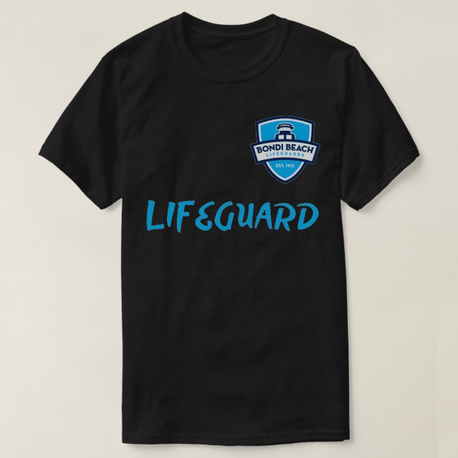 Strand von Lifeguard T-Shirt (Design vorne)
