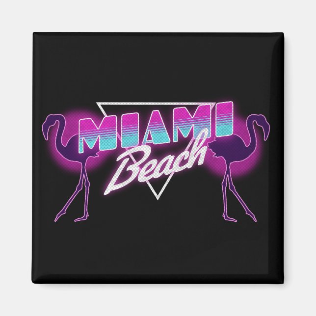 Strand von Miami Magnet (Vorne)