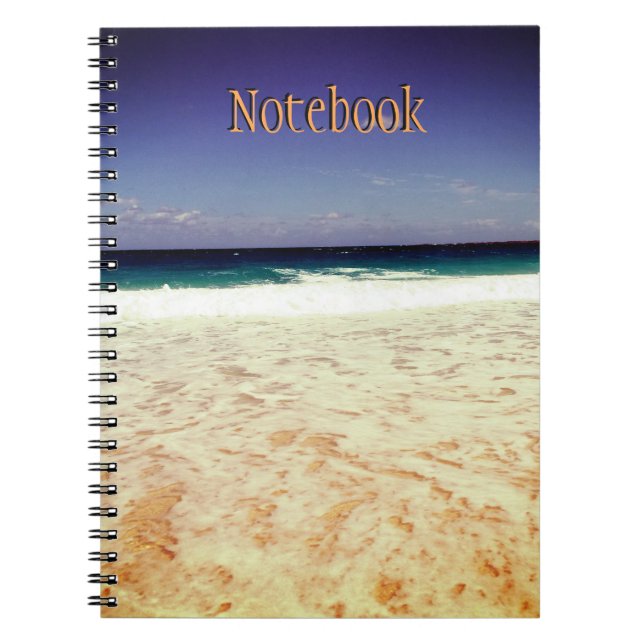 Strand von Nassau, Bahamas Notizblock (Vorderseite)