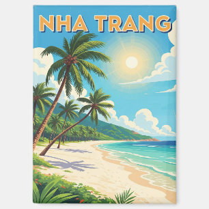 Strand von Nha Trang Vietnam Reise Magnet