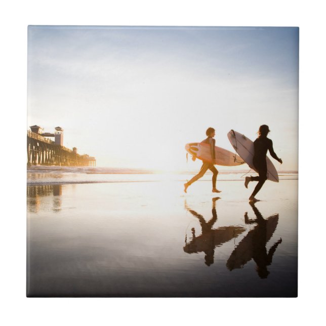 Strand von Oceanside Fliese (Vorderseite)