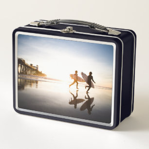 Strand von Oceanside Metall Brotdose