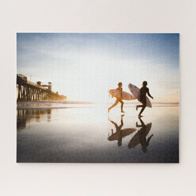 Strand von Oceanside Puzzle (Horizontal)