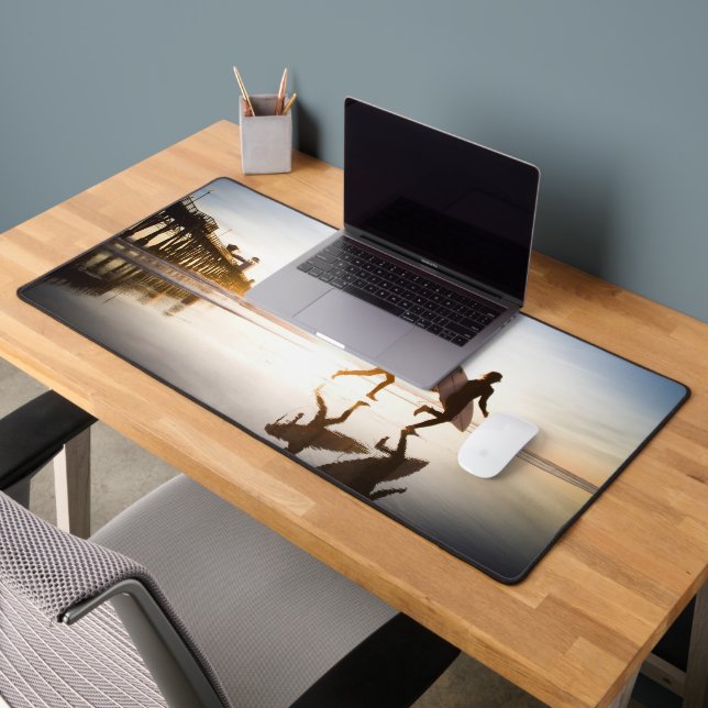 Strand von Oceanside Schreibtischunterlage (Büro 2)