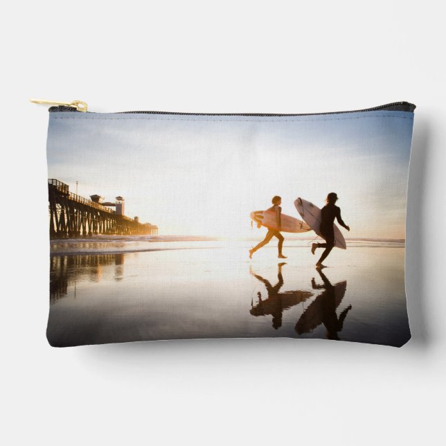 Strand von Oceanside Zubehörtasche (Vorderseite)
