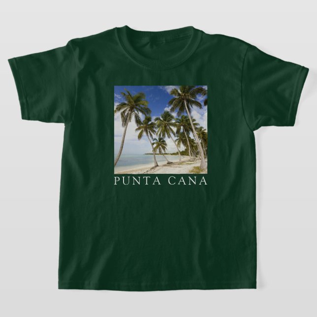 Strand von Punta Cana | Dominikanische Republik T-Shirt (Ablage )