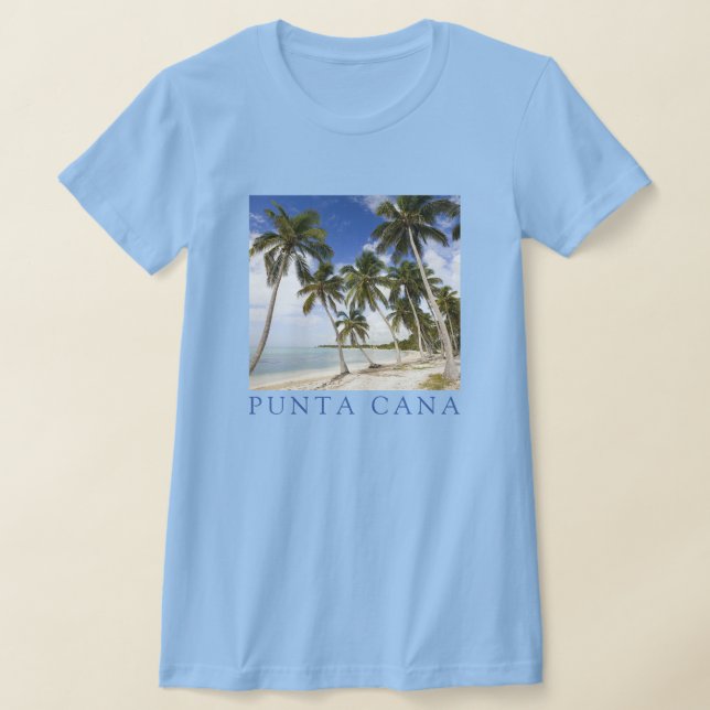 Strand von Punta Cana | Dominikanische Republik T-Shirt (Ablage )