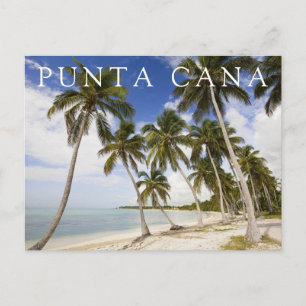 Strand von Punta Cana   Vielen Dank Postkarte