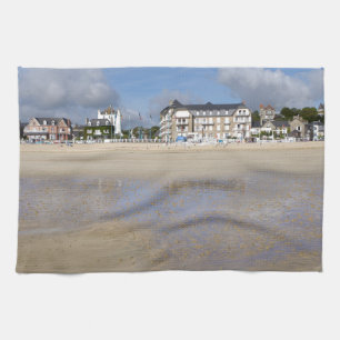 Strand von Saint-Cast-le-Guildo in Frankreich Handtuch