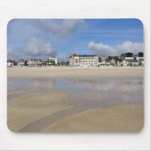 Strand von Saint-Cast-le-Guildo in Frankreich Mousepad